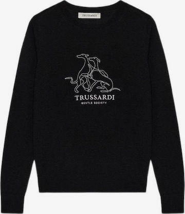 Trussardi Trui in Zwart: voorkant