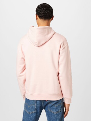 LEVI'S ® Sweatshirt 'Relaxed Baby Tab Hoodie' in Orange