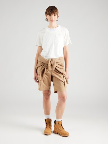 NAPAPIJRI Μπλουζάκι 'S-ETE' σε λευκό