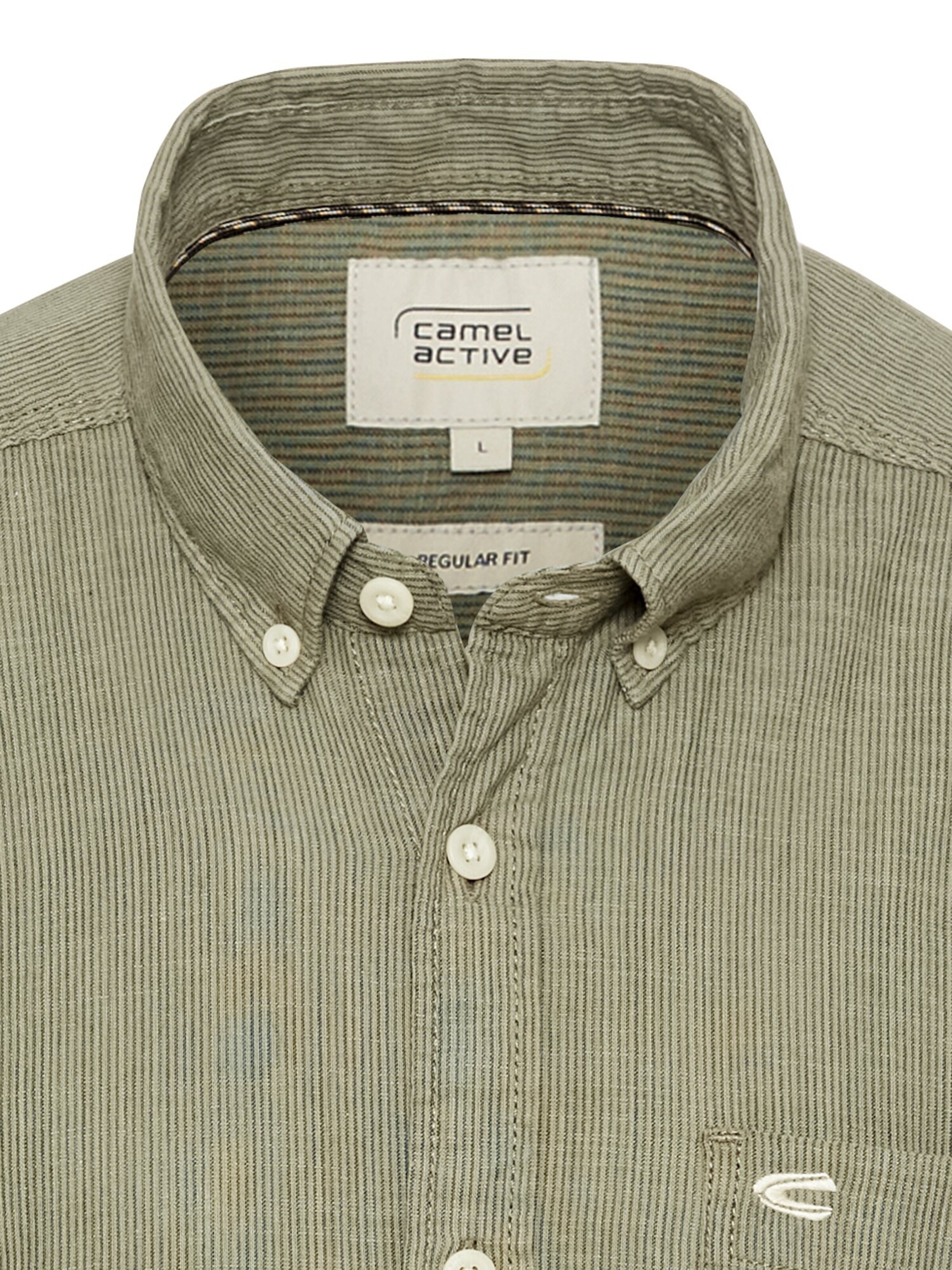 CAMEL ACTIVE Regular fit Overhemd in Groen