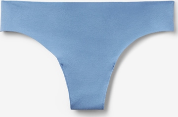 Tezenis Thong in Blue: front