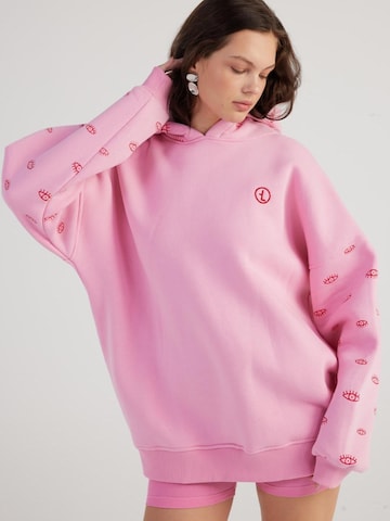 HOLLY LOLLY Sweatshirt in Roze