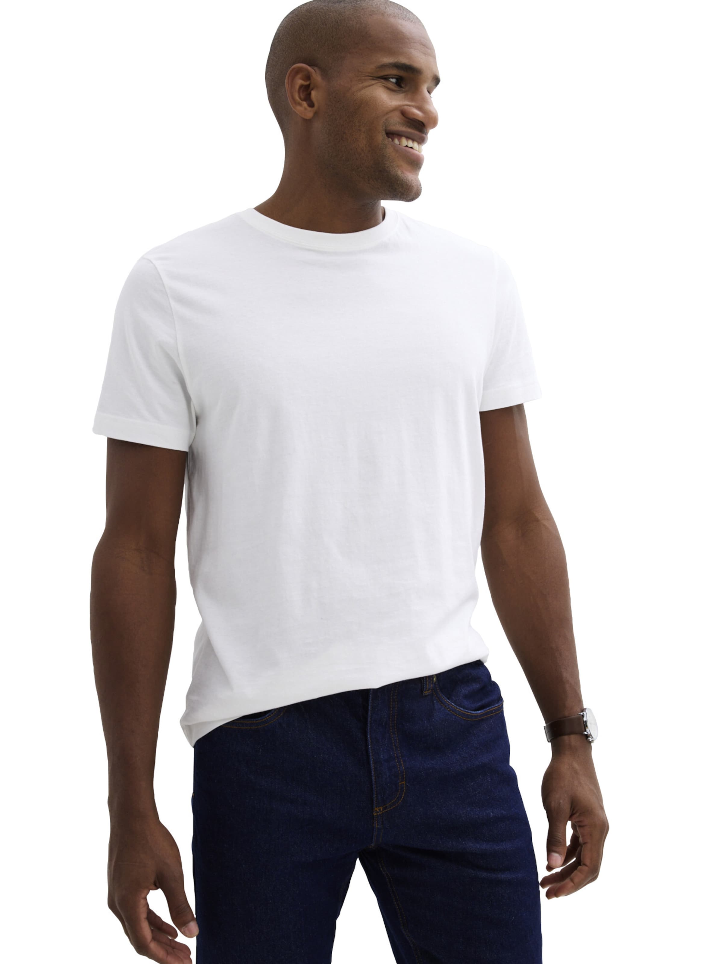 bonprix T-Shirt in Weiß: Vorderseite