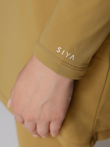 SIYA Swimwear High neck Swimsuit 'South - Covered' in Yellow