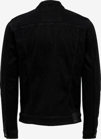 Only & Sons Between-Season Jacket in Black