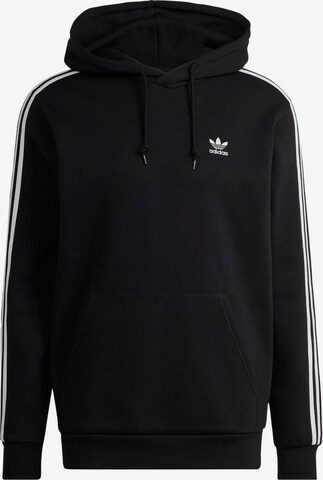 ADIDAS ORIGINALS Sweatshirt 'Adicolor Classics 3-Stripes' in Black: front