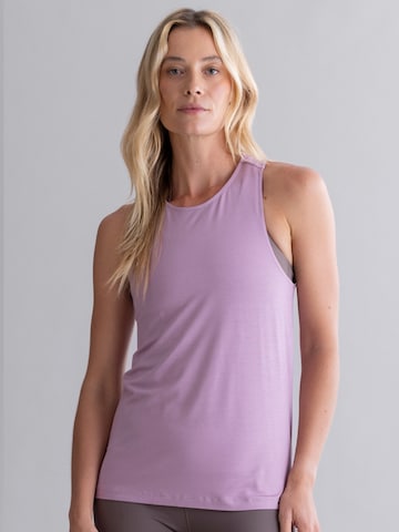 Haut 'Active Slate' Hey Honey en violet