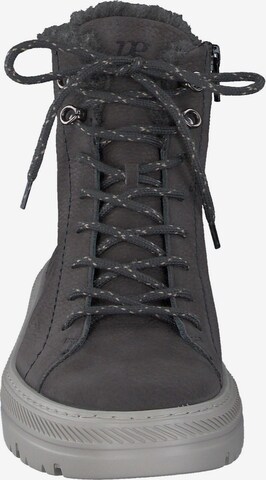 Paul Green Lace-Up Ankle Boots in Grey