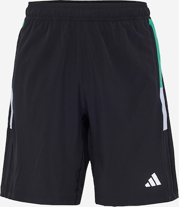 ADIDAS PERFORMANCE - regular Pantalón deportivo 'Colorblock 3-Stripes' en negro: frente