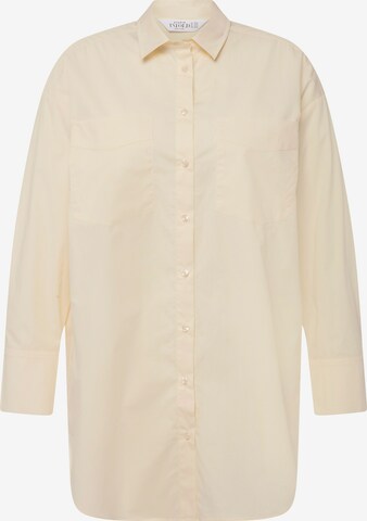 Studio Untold Blouse in Beige: voorkant