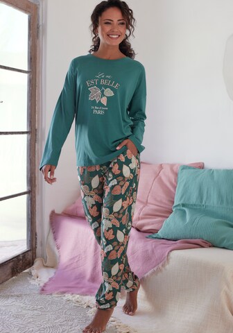 VIVANCE Pyjamabroek in Groen