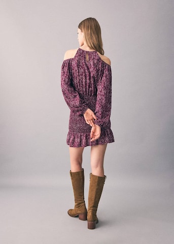 MANGO TEEN Kleid 'Peach' in Rot