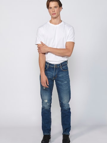 KOROSHI Regular Jeans in Blauw