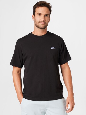 T-Shirt FRANKLIN & MARSHALL en noir : devant