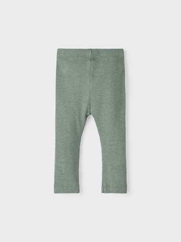 NAME IT - Skinny Leggings 'Kab' em verde