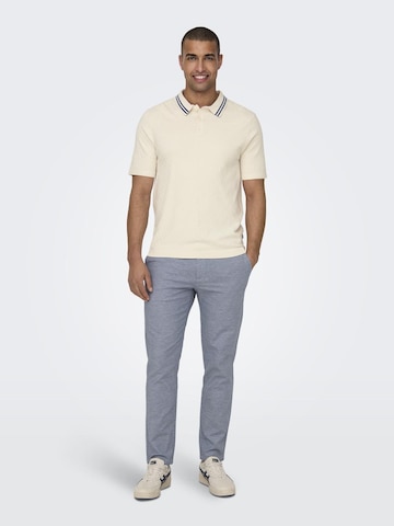 Only & Sons - Jersey 'DENNIS' en blanco