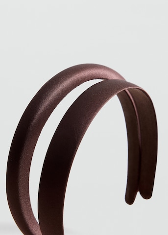 MANGO Haarband 'CAROLIN' in Braun