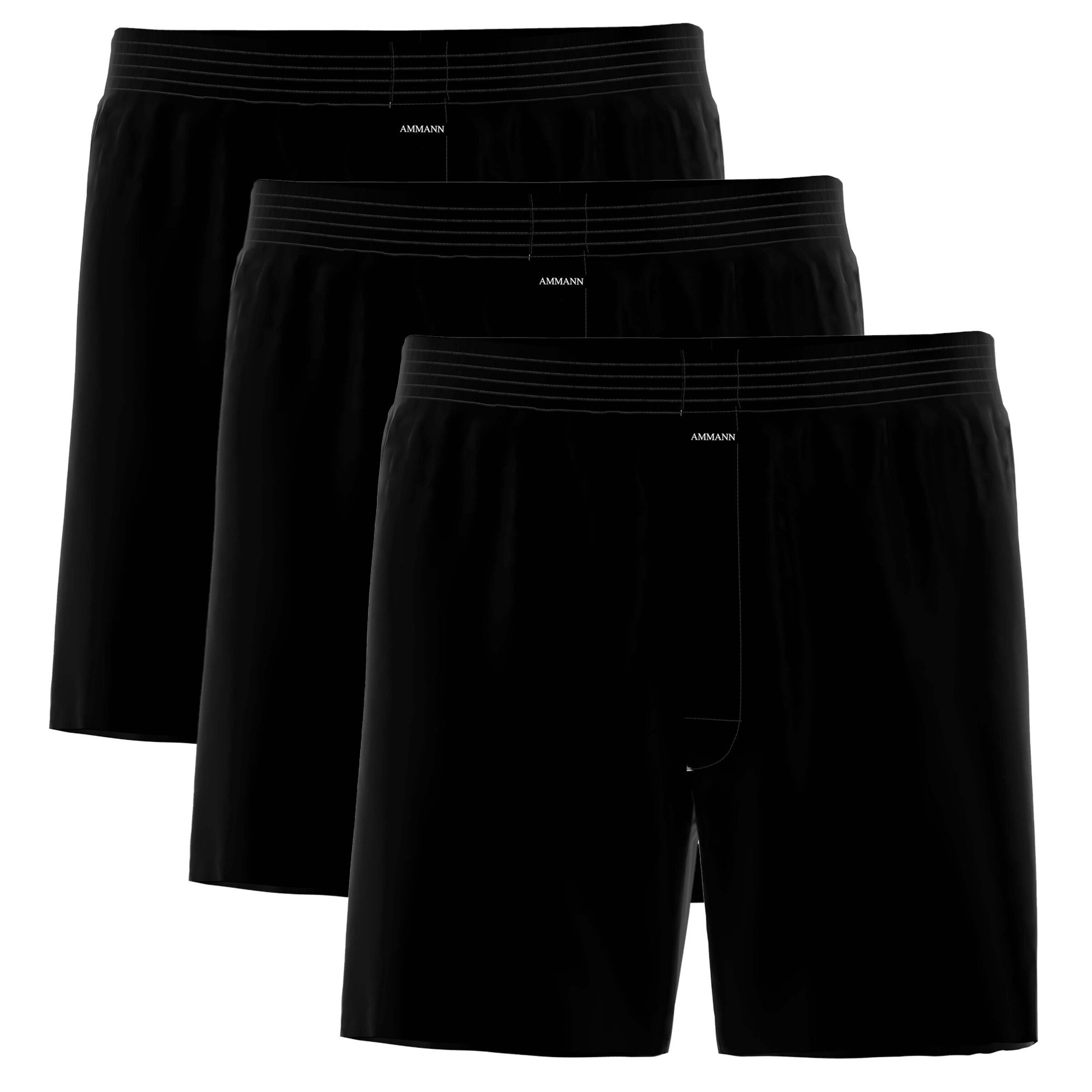 Ammann Boksershorts i sort: forside