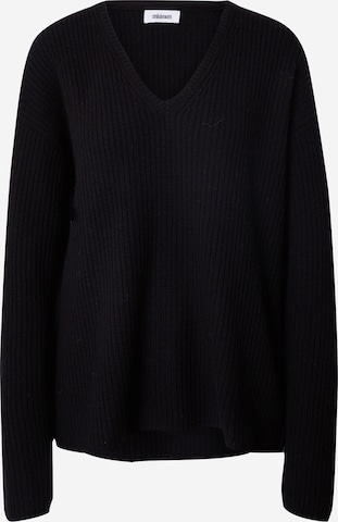 minimum Sweater 'LINETTES' in Black: front