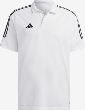 T-Shirt fonctionnel 'Tiro 23 League' ADIDAS PERFORMANCE en blanc : devant