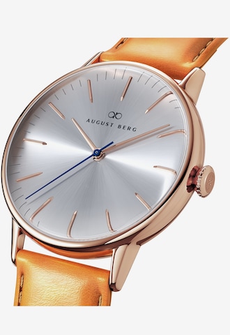 August Berg Uhr 'Serenity' in Orange