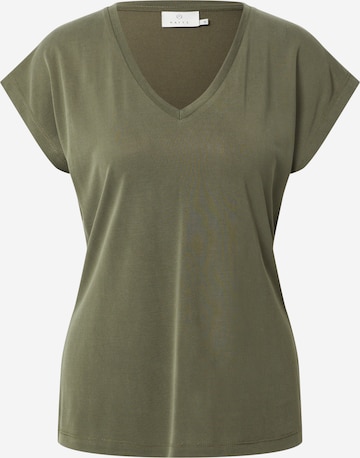 T-shirt 'KAlise' Kaffe en vert : devant