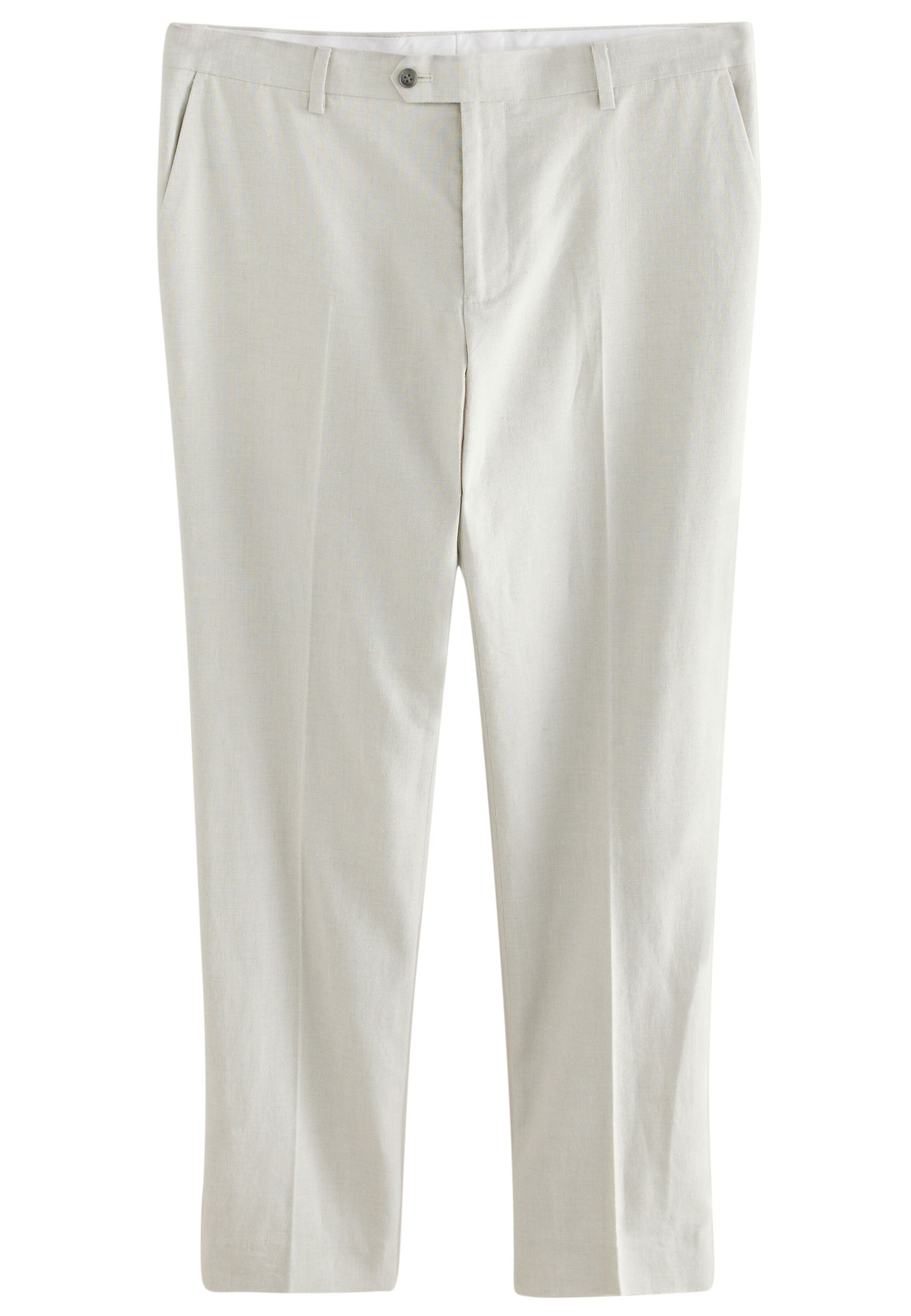 Regular Pantalon à plis Next en beige : devant
