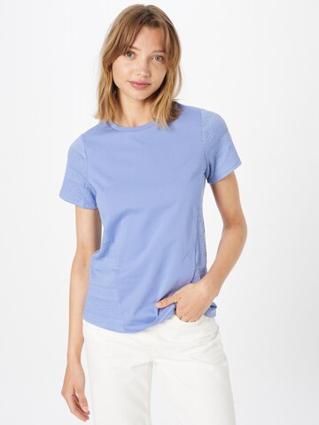 VILA T-Shirt 'Triva in Blau: predná strana
