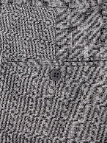 Coupe slim Pantalon à pince Next en gris