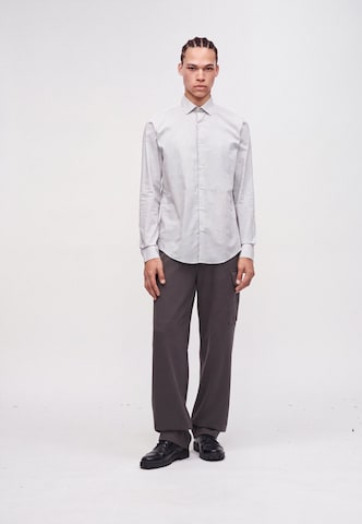 Calvin Klein Slim Fit Риза 'ESNTL' в сиво
