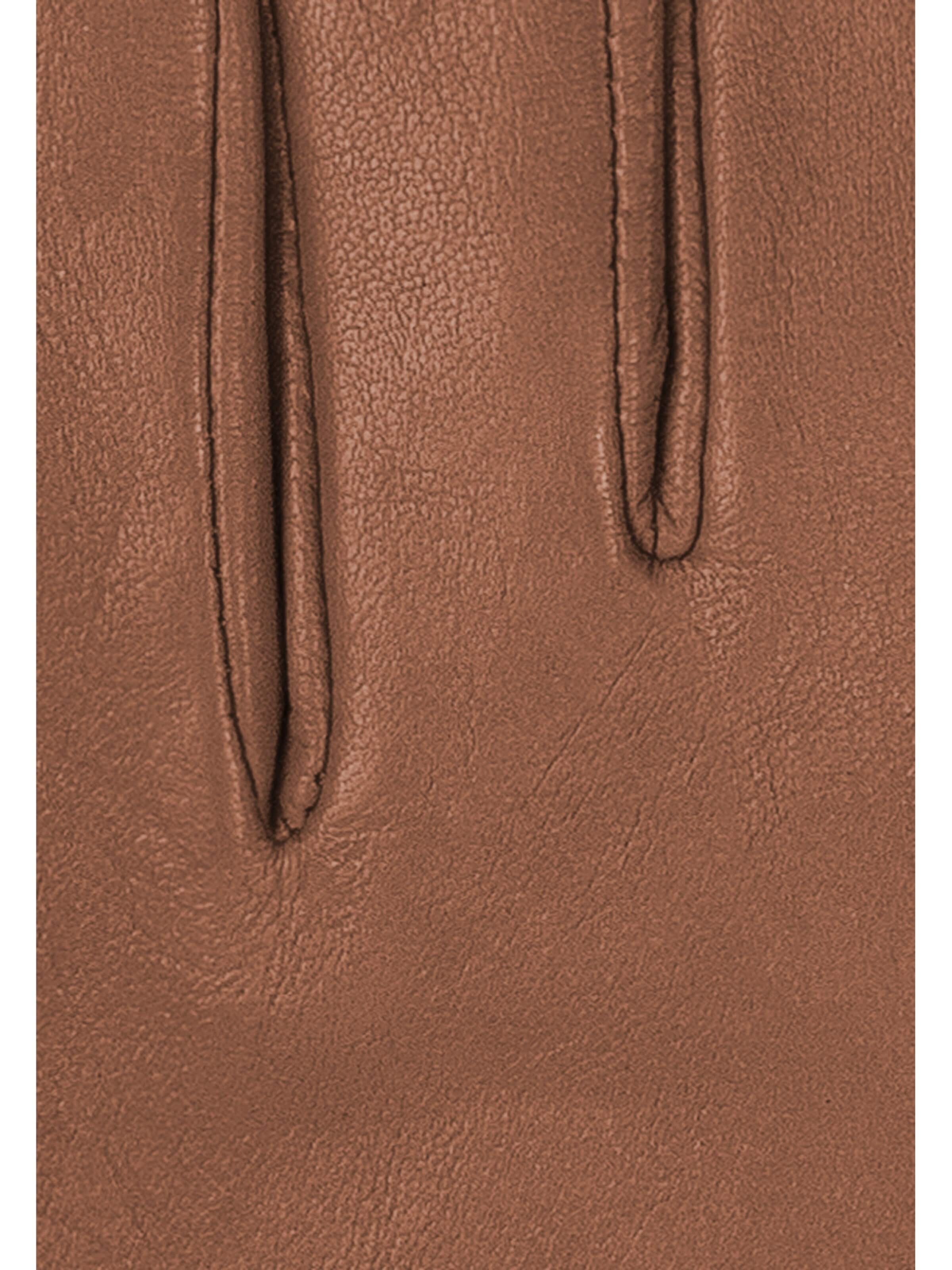KESSLER Full Finger Gloves in Brown