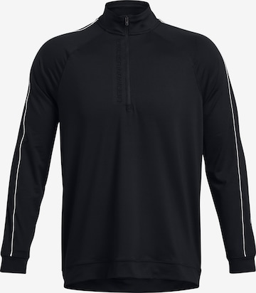 UNDER ARMOUR Athletic Sweatshirt 'Storm' in Black: front