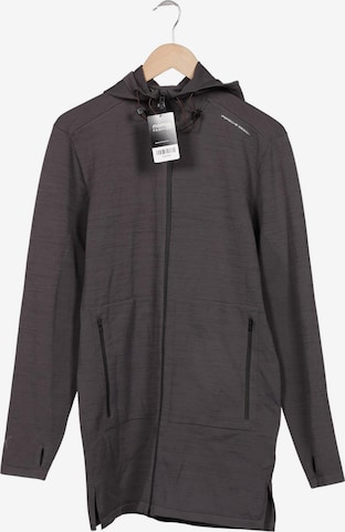 Porsche Design Kapuzenpullover S in Grau: Vorderseite