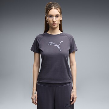 PUMA Shirt 'Essentials' in Blauw: voorkant