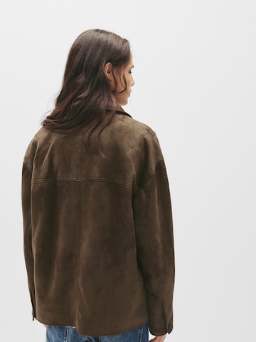 Pull&Bear Преходно яке в кафяво