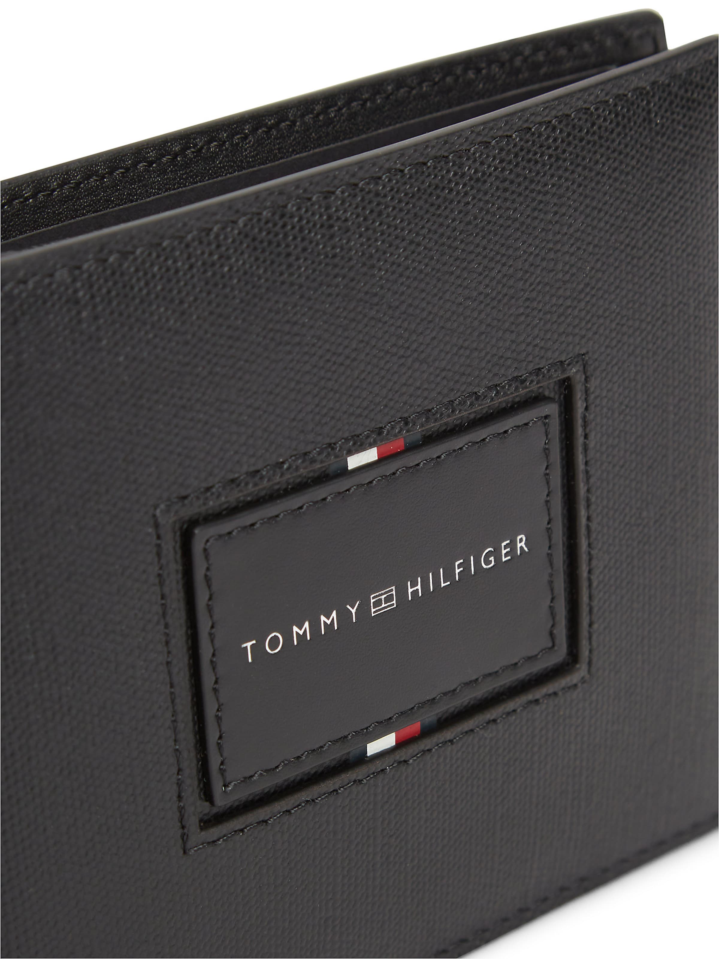 TOMMY HILFIGER Portemonnee in Zwart