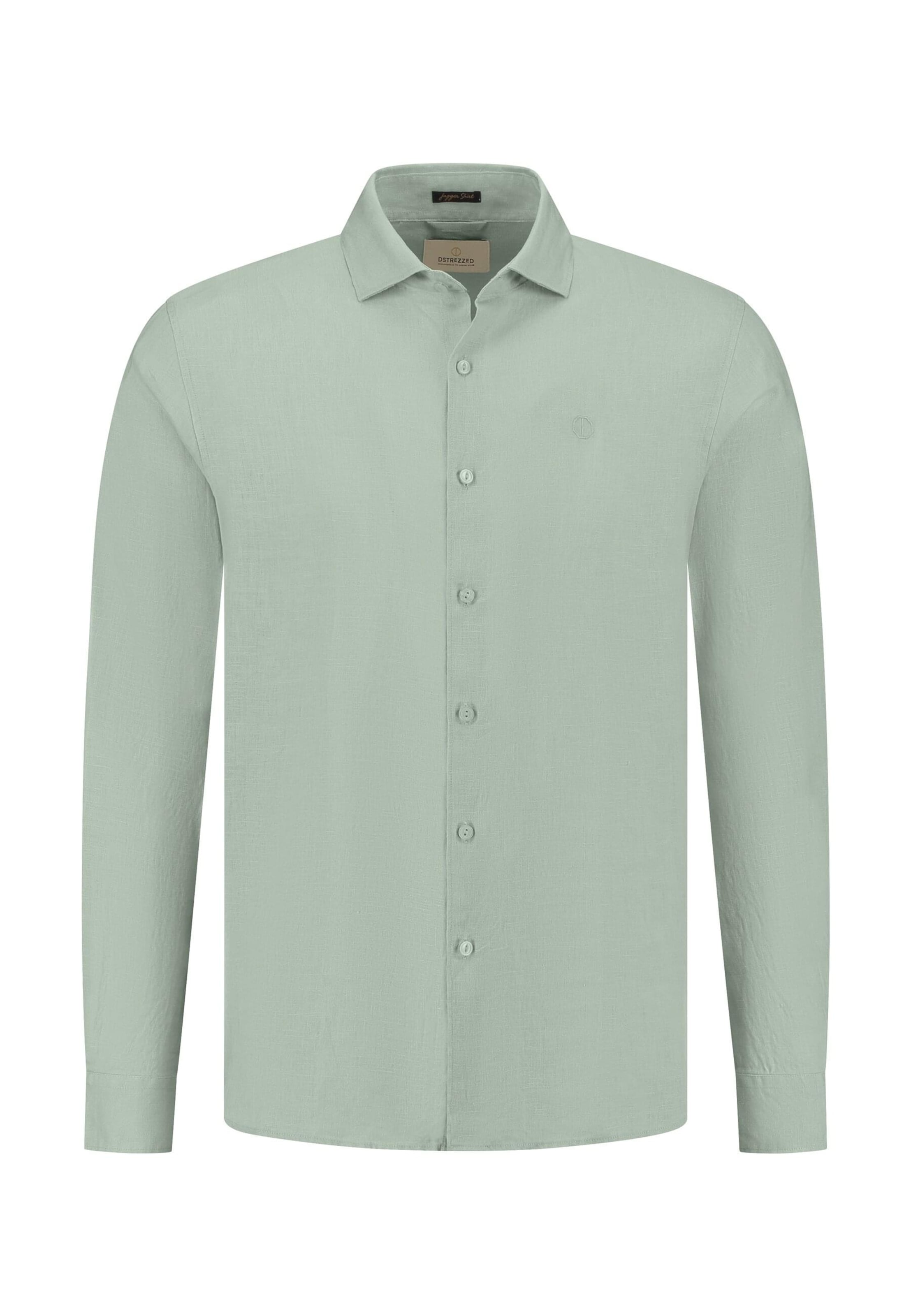 Dstrezzed Hemd in Grün: Vorderseite