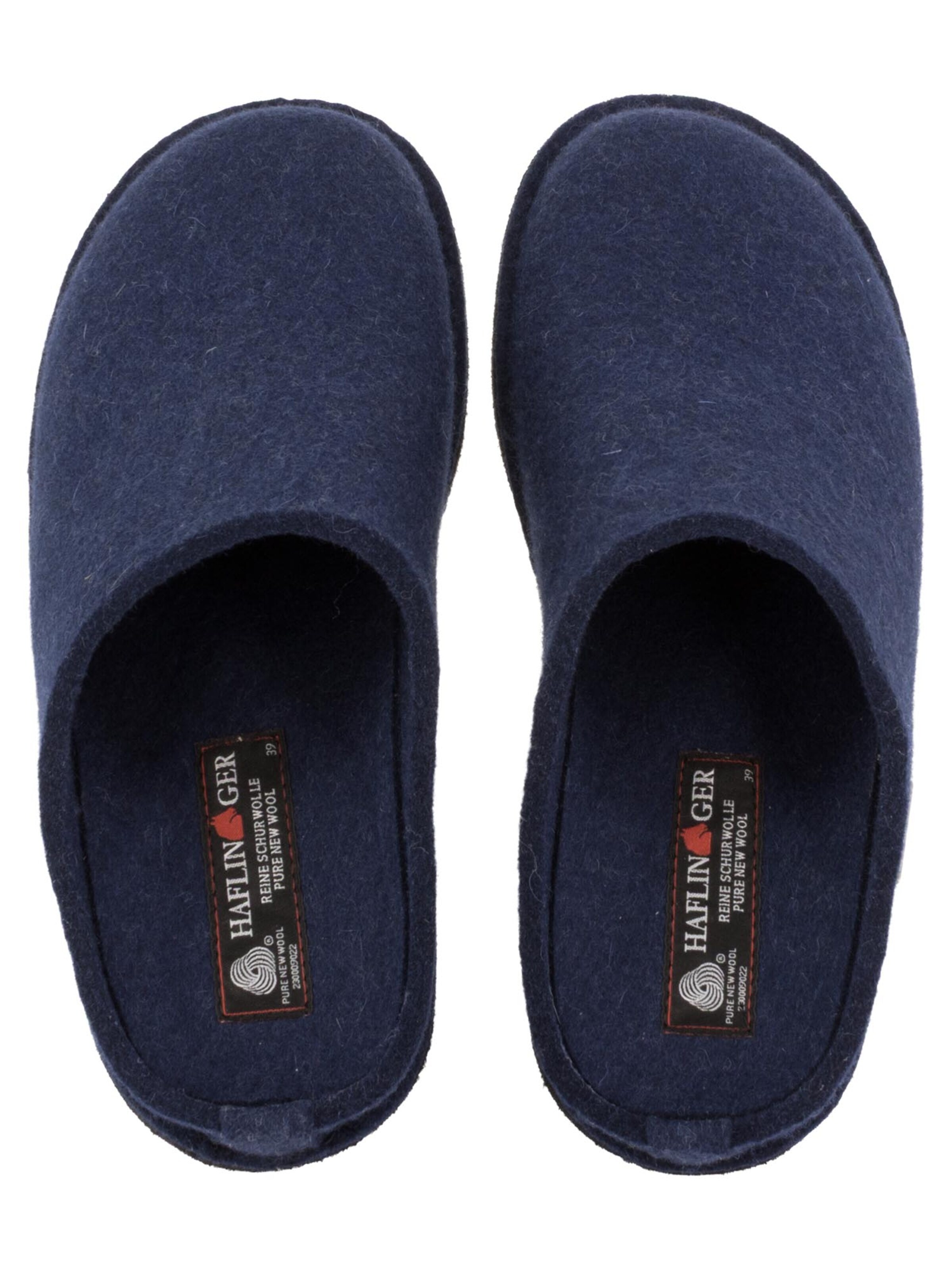 HAFLINGER Pantolette 'Flair Soft'‌‌‌‌‌‌‌ in Blau