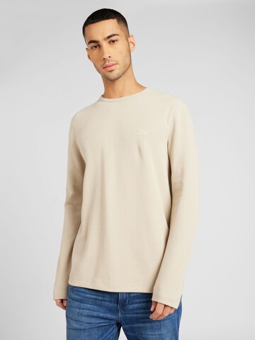 Pull-over 'Tempesto' BOSS en beige : devant