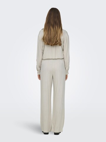 JDY Wide leg Broek 'JDYCaya' in Grijs