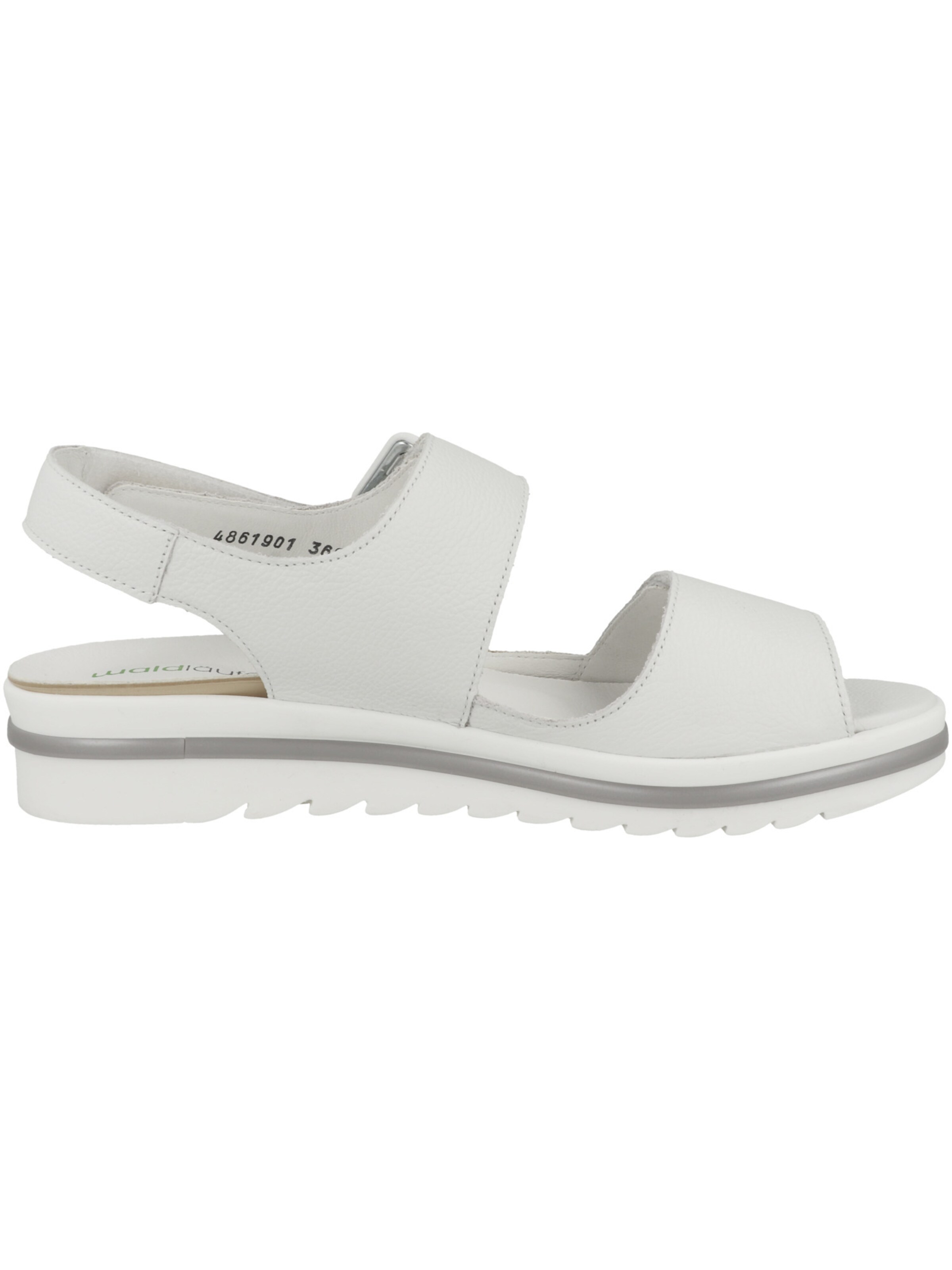 WALDLÄUFER Sandalen met riem 'Hakura' in Wit