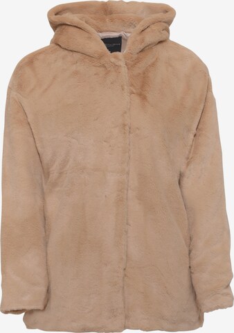 FRESHLIONS Winterjas 'Madita' in Beige: voorkant