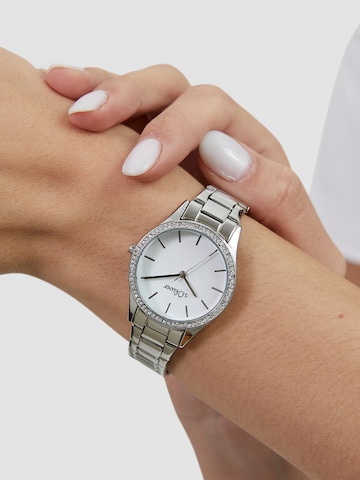 s.Oliver Analog Watch in Silver