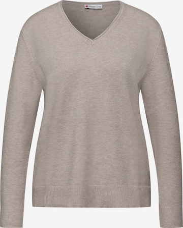 STREET ONE Pullover in Beige: Vorderseite