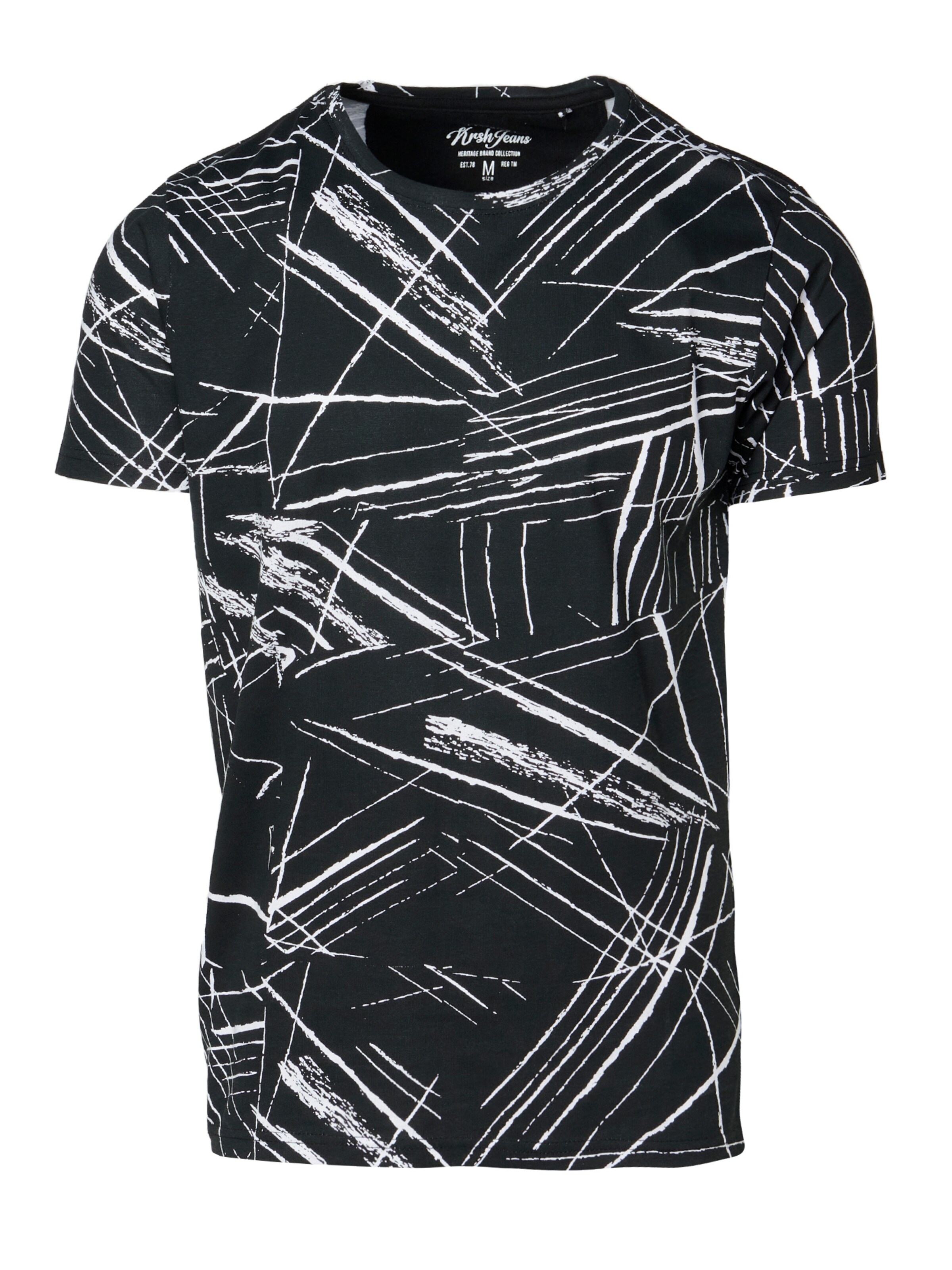 KOROSHI Μπλουζάκι σε μαύρο: μπροστά