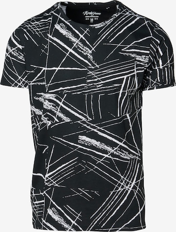 Maglietta di KOROSHI in nero: frontale