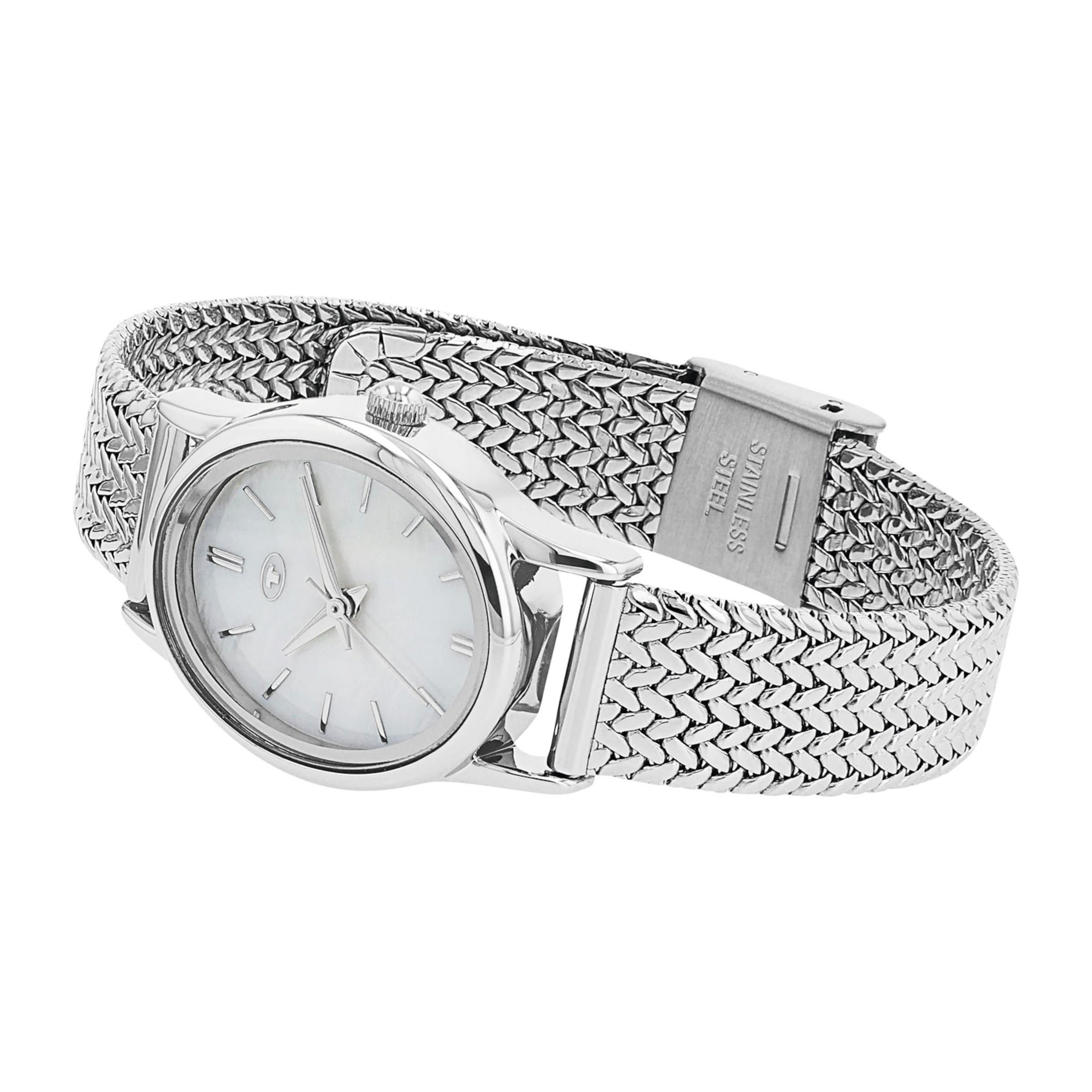 TOM TAILOR Analog Watch in Silver