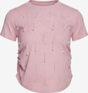 faina Shirt 'Glamour' in Roze: voorkant
