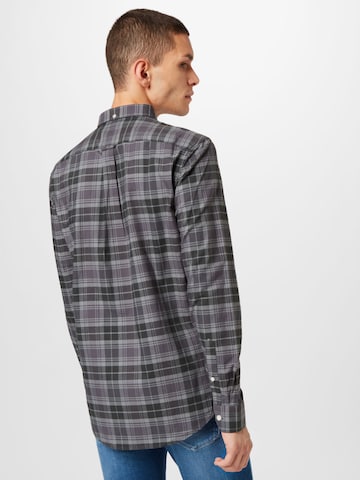 FARAH Regular fit Button Up Shirt 'BREWER' in Grey