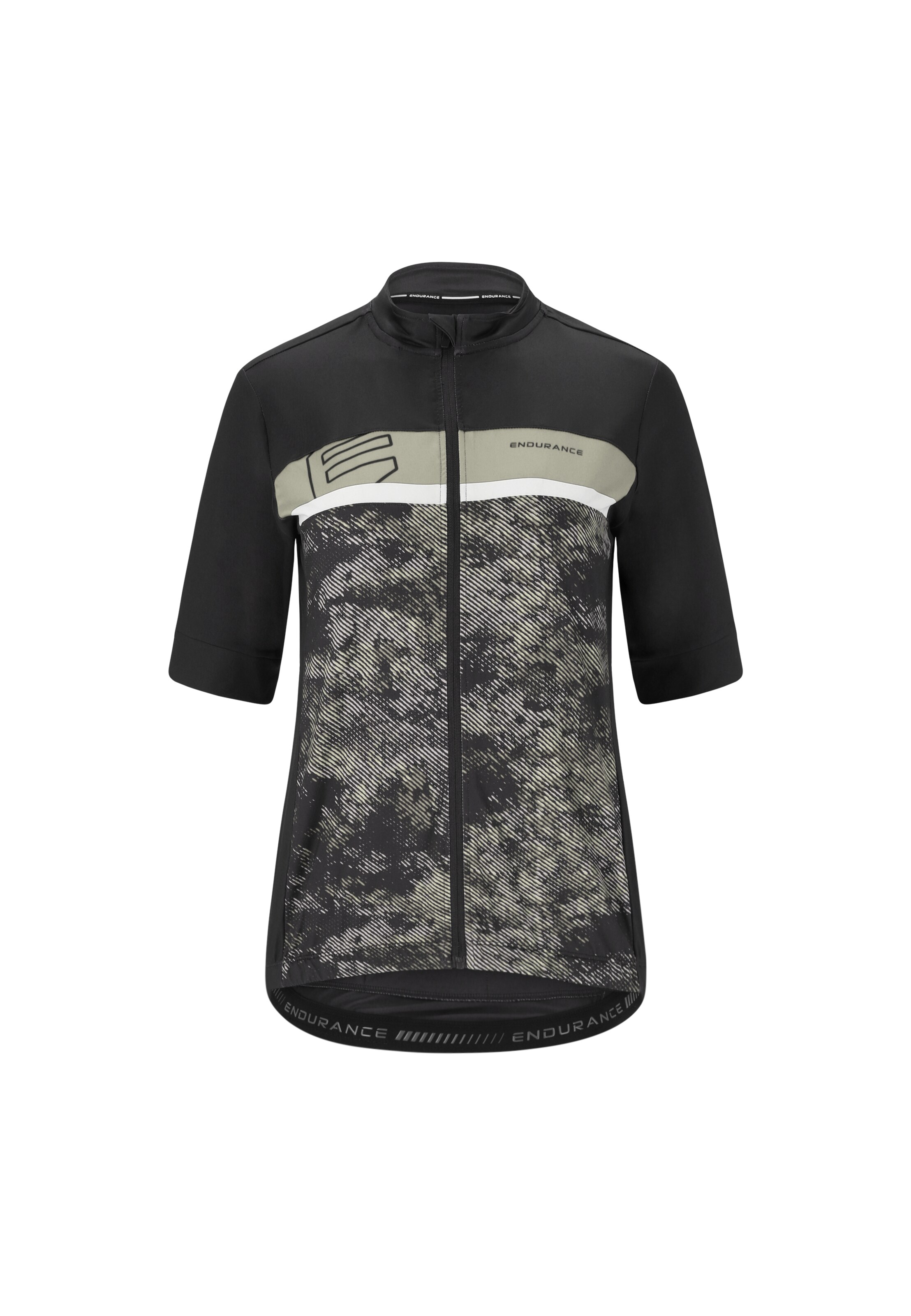 ENDURANCE Functioneel shirt 'Dharma' in Zwart: voorkant